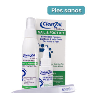 Tratamiento para hongos en las uñas y pies clearzal