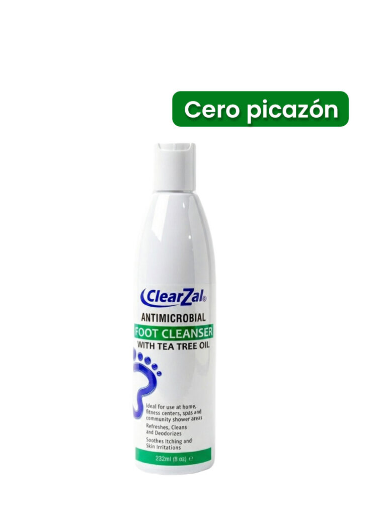 liminar microorganismos y aliviar la picazón